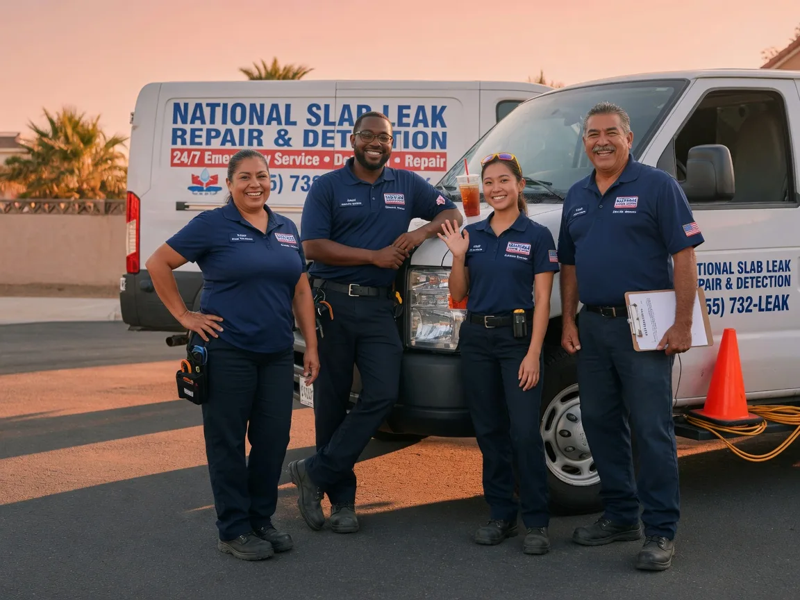 Slab Leak Detection company in Assumption, IL